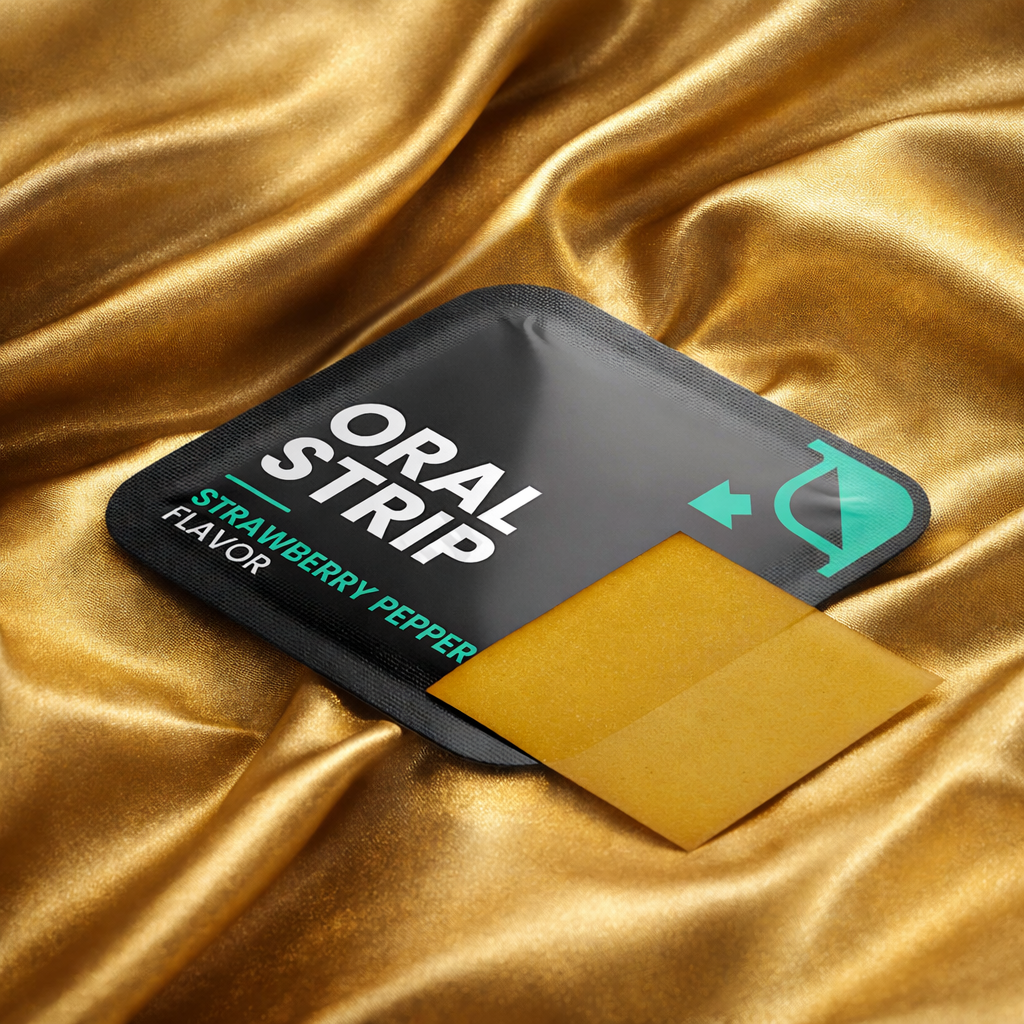 NDCH L-Theanine oral dissolving strip packaging 200mg calm focus supplement