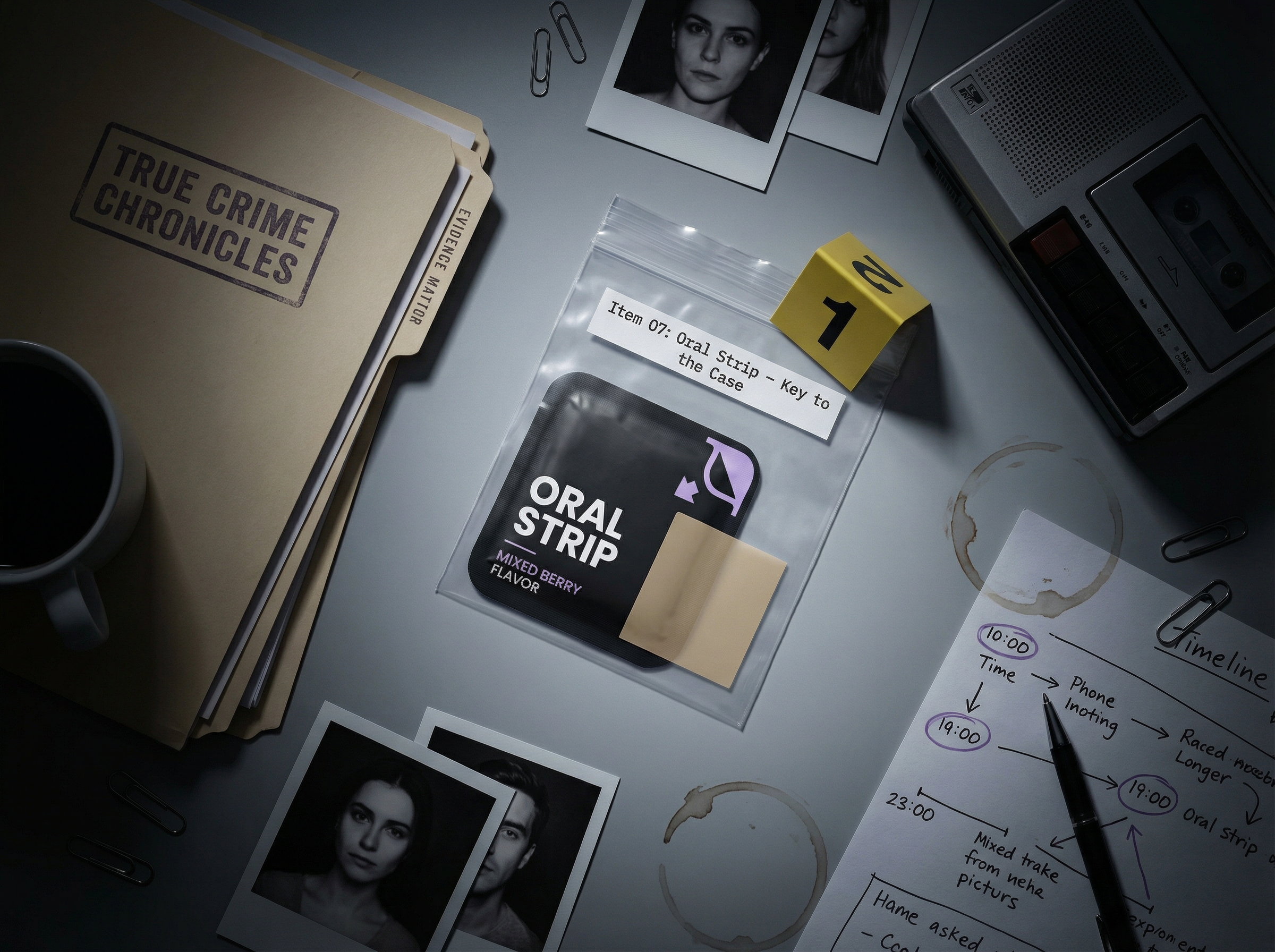 True Crime Chronicles™ Case No.001: Appetite Analysis Strips