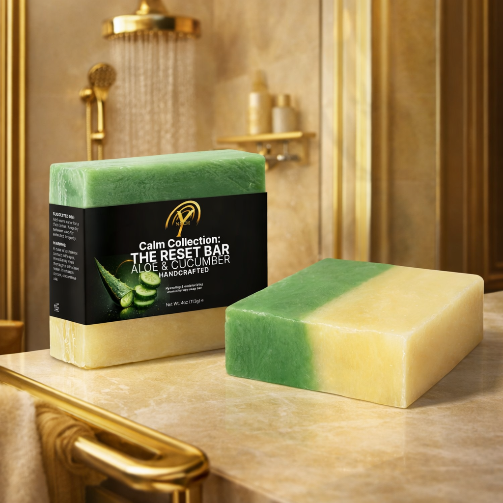 NDCH™ Calm Collection - The Reset Bar: Aloe & Cucumber-Handcrafted